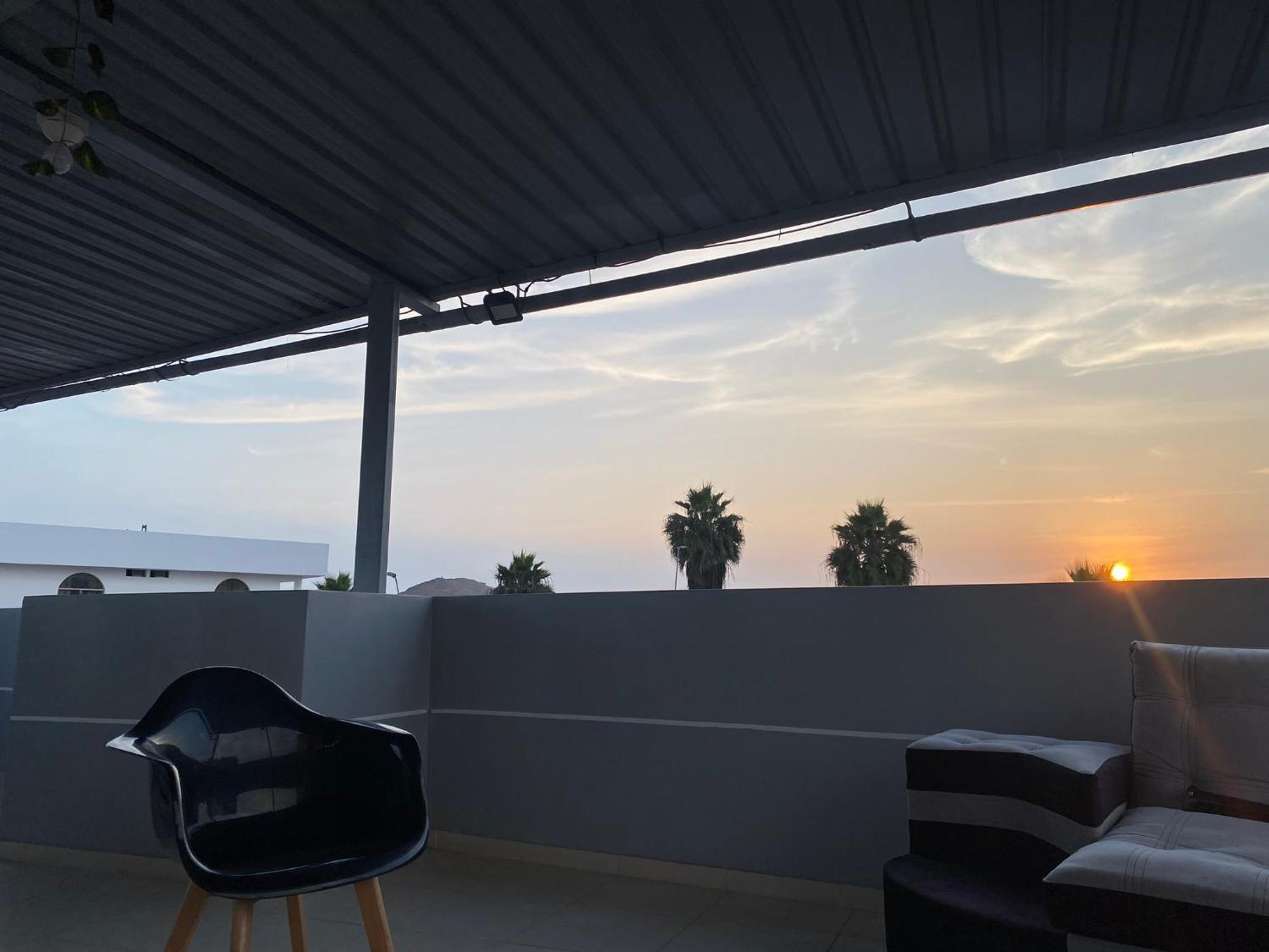 Hospedaje Rocio Del Mar Hotel เซโรอาซูล ภายนอก รูปภาพ