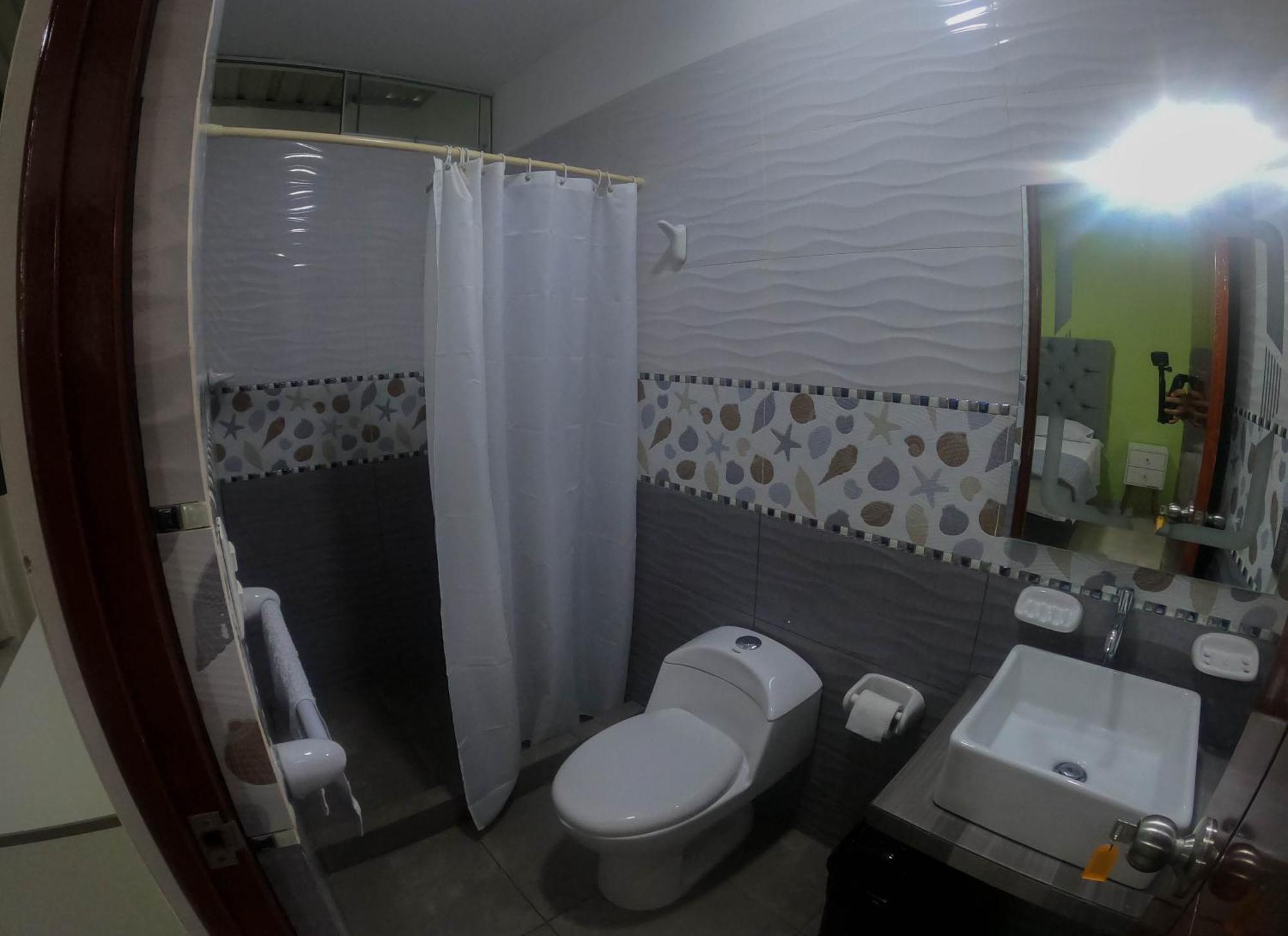 Hospedaje Rocio Del Mar Hotel เซโรอาซูล ภายนอก รูปภาพ